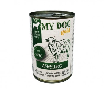 Пастет My Dog Gold Lamb 400 г - агнешко